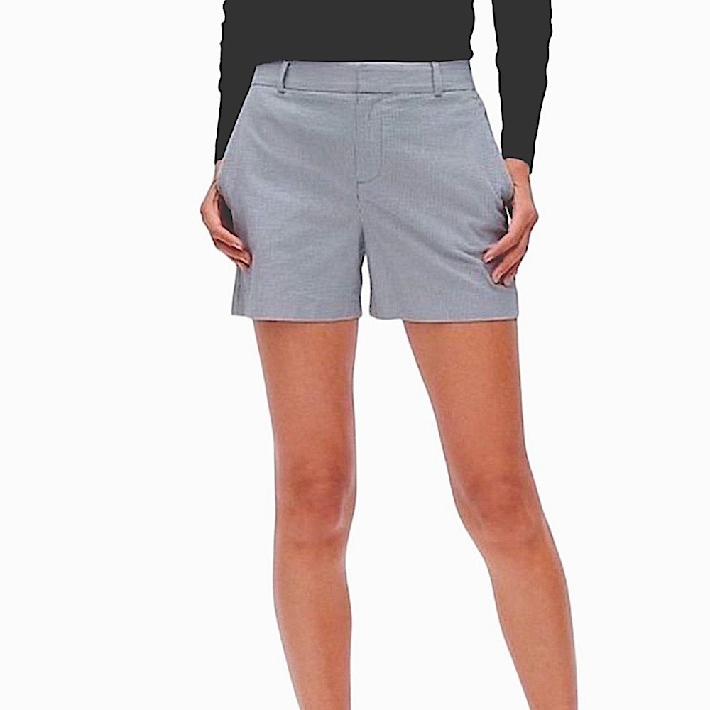 Banana Republic Tailored Seersucker Short